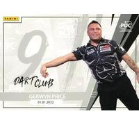 Panini 2025 PDC World Championship Gerwyn Price 9 Dart Club Trading Card