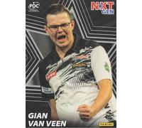 Panini 2025 PDC World Championship Gian Van Veen Next Gen Trading Card