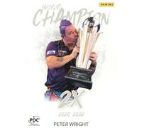 Panini 2025 PDC World Championship Peter Wright World Champion Trading Card