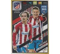 Panini Adrenalyn 2018 FIFA 365 452. Griezmann - Gameiro (Atlético de Madrid)