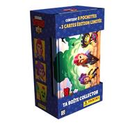 Panini Brawl Stars Trading Cards Metal Box 8 Pockets + 3 Cards Limited Edition