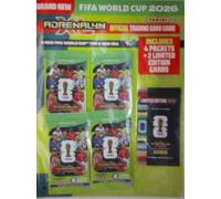 Panini FIFA Official World Cup Trading Cards 2026 Multipack 4 packs + 2 Ltd Ed