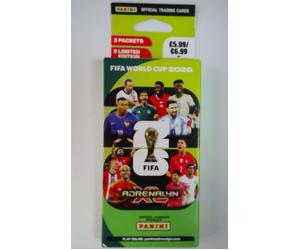 Panini FIFA Official World Cup Trading Cards 2026 Multiset inc 3 packs +2 Ltd Ed
