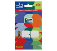 Panini FIFA World Cup 2026 Sticker Collection Mini Multipack | 4 Packs + 4 Bonus Stickers | Official World Cup 2026 Collectible Stickers | Original Panini