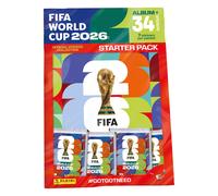 Panini FIFA World Cup 2026 Sticker Collection Starter Pack (1 Album + 4 Sticker packs)