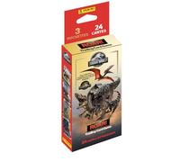 Panini Jurassic World 4 Trading Cards Game Blister Pack of 3 Sleeves