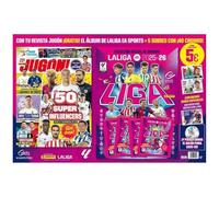Panini LaLiga Launch Pack 2025-2026 LaLiga EA Sports Album with 5 Envelopes (40 Chromes), Player Magazine, Official Collection of Cards, Trading Cards for Kids, Gift