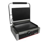 Panini Maker Grill Press Grooved / Flat Toaster Sandwich Toastie Machine 2000W ompliant]