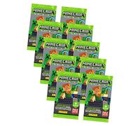 Panini Minecraft Trading Cards - Trading Cards Time to Mine - Card Selection (10 Boosters)