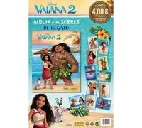 Panini Moana 2 Album Launch Cardboard Pack + Spanish 4 Packs