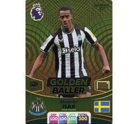 Panini Premier League 2023 2024 Alexander Isak Golden Baller Trading Card