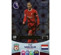 Panini Premier League 2023 2024 Virgil Van Dijk Signature Limited Trading Card