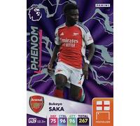Panini Premier League 2024 2025 Bukayo Saka Phenom Trading Card