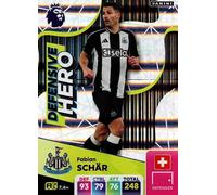 Panini Premier League 2024 2025 Fabian Schar Defensive Hero Trading Card