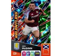 Panini Premier League 2024 2025 John McGinn Relentless Trading Card