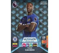 Panini Premier League Plus 2023 2024 Moises Caicedo Ultimate Trading Card