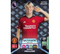 Panini Premier League Plus 2023 2024 Rasmus Hojlund Ultimate Trading Card