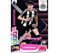 Panini Premier League Plus 2024 2025 Tino Livramento Signature Trading Card