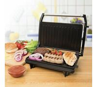 Quest 34340 Compact Panini Press and Grill / Twin Non-Stick Plates