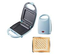 Panini Press Grill Make Iron Breakfast Maker Machine, Deep Non-Stick Coating Plates, 520W, Automatic Temperature Control