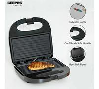 Panini Press Healthy Grill Non-Stick Powerful Toaster Toast Sandwich Maker 750W