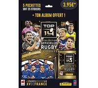 Panini Rugby Top 004193SPCFGD Starter Collection Album + 5 Pockets