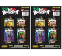 Panini Skifidol Italian Brainrot Cosmic Hallucination Trading Card Collection - Multipack (Pack of 2)