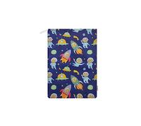 Panini Tessuti 100% Cotton Nursery Changing Bag 34 x 44 cm for Clothes, Bear and Astronaut, bear and astronaut