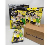 Panini Tour de France 2023 3 x Eco-Blister Pack of 11 Sleeves - French Edition Starter Album with 4 Sleeves - 37 Sealed Sachets
