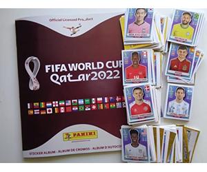 Panini World Cup Qatar 2022 Complete 670 Sticker Collection + Album , White
