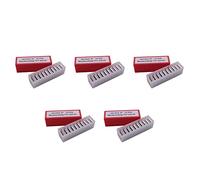 panjin 50Pcs Wood Turning Carbide Insert Blades Milling 30 Degree Lathe Chisel Replacement Blade 14X14X2mm