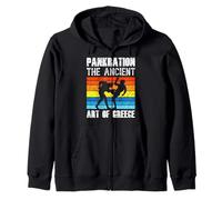 Pankration The Ancient Art Of Greece Zip Hoodie