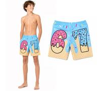 PANMAY Swim Trunks Beach Beach Shorts Quick Dry Lightweight Adjustable Waist Great Swimsuit Bathing Suits with Mesh Lining (M-14-16)