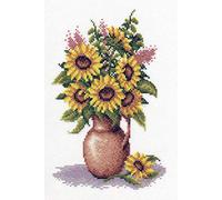 PANNA Counted Cross Stitch Kit Sunflower Bunch