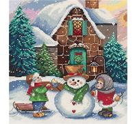 PANNA ZM-7086 Cross Stitch Kit, Multi-Colour, 19 x 20 cm