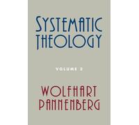 Pannenberg - Systematic Theology Volume 2 - New paperback or softback - P555z
