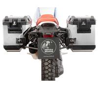 Pannier rack set cutout including Xplorer cutout silver pannier set for BMW R...