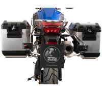 BMW F 800 GS Side Carrier Cutout Xplorer Sideboxes Silver BY H&B 2024-