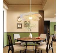 PANNN Bohemian Woven Pendant Light Hemp Rope Lampshade Hanging Lighting Fixture LED Ceiling Lamp Dining Table Pendant Lamp Vintage Farmhouse Pendant Light Suitable for Kitchen Islands Living Rooms(B)