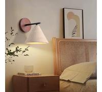 PANNN E27 Wall Lamp Wabi-Sabi Style Yellow Travertine Wall Lamp Indoor Three-Colour Light - 15cm Medieval 5W Corridor Lamp Suitable For Upstairs And Downstairs Bedside Decorative Lighting