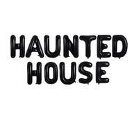 Pannu Design 16 inch Foil Balloons Hunted House Foil Balloons Halloween Party Decorations