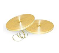 Pannu Design | 5mm Poly Curling Ribbons Assorted Colours | Reels of 30m, 50m,100m & 1500 Meter. Perfect for Balloons, Gift Wrapping, Christmas Party Decorations & Craft. (100 Meter, Pale Yellow)