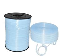 Pannu Design Curling Ribbon for Balloons Gift Wrapping Wedding Birthday Party Decoration, 5mm,100m Roll (Light Blue)