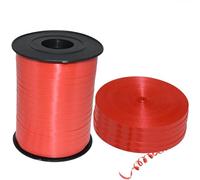 Pannu Design Curling Ribbon for Balloons Gift Wrapping Wedding Birthday Party Decoration, 5mm,100m Roll (Red)