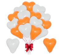 Pannu Design Heart Shaped Latex Balloon For Propose Valentines Day And Birthday Party decoration Supplies Pack Of 20
