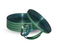 Pannu Design | Shiny Holographic Metallic Poly Crimped Curling Ribbon | for Balloon String, Gift Wrapping, Christmas Party, Florist Flowers, Decoration, Art & Craft. (100 Meter, Green Holo)