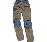 Panoply Mach2 Corporate Work Trouser Pants Beige with Grey Trim (Medium - 28"-32" Waist 31" Leg)