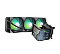 Panorama SE 360 ARGB 360 mm AIO giratorio 6.5 pulgadas AMOLED visualización curvada 3D efecto anamórfico personalizable AIO Cooler 360mm Asetek Adela 280w TDP ARGB ventilador Intel LGA