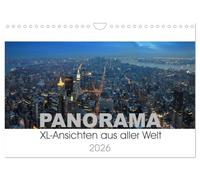 Panorama. XL views from around the world UK-Version (Wall Calendar 2026 DIN A4 Landscape), CALVENDO 12 Month Wall Calendar