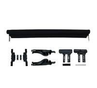 Panoramic Car Sunroof Roller Blinds Sunshade Curtain Cover Assembly For A1 5-door Version A3 2010-2018 IENQBVL(Black Cloth Clips)